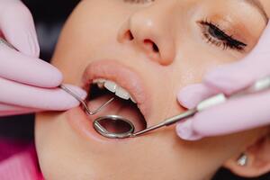 Photo by Karolina Grabowska: https://www.pexels.com/photo/close-up-photo-of-a-woman-getting-a-dental-check-up-6627536/